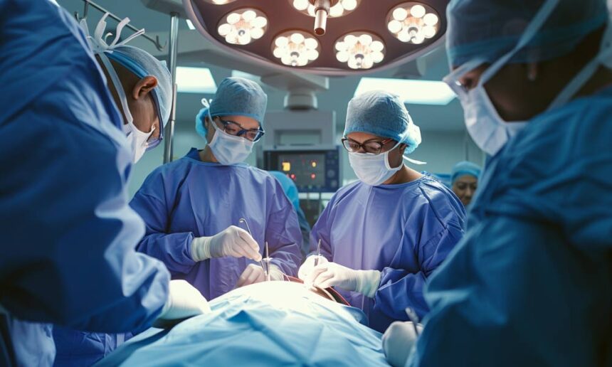 Η λαπαροτομία είναι μια χειρουργική τομή που γίνεται από το πάνω προς το κάτω μέρος της κοιλιάς.