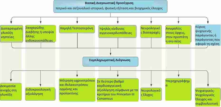 Στυτική Δυσλειτουργία (ανικανότητα): Διαγνωστική Προσέγγιση 22 Στυτική Δυσλειτουργία