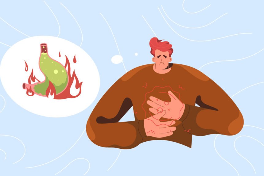 stomach burn