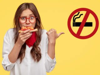 eat or smoke