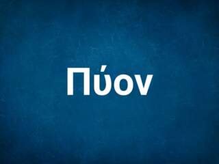 Το πύον είναι ένα παχύρρευστο κιτρινωπό, υπόλευκο ή πρασινωπό υγρό που αποτελείται από νεκρά λευκά αιμοσφαίρια, νεκρούς ιστούς και νεκρά βακτήρια ή μύκητες.